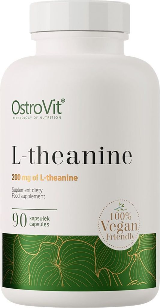 OstroVit L-Theanin, 90 Kapseln - Nahrungsergänzung zur Produktbild 