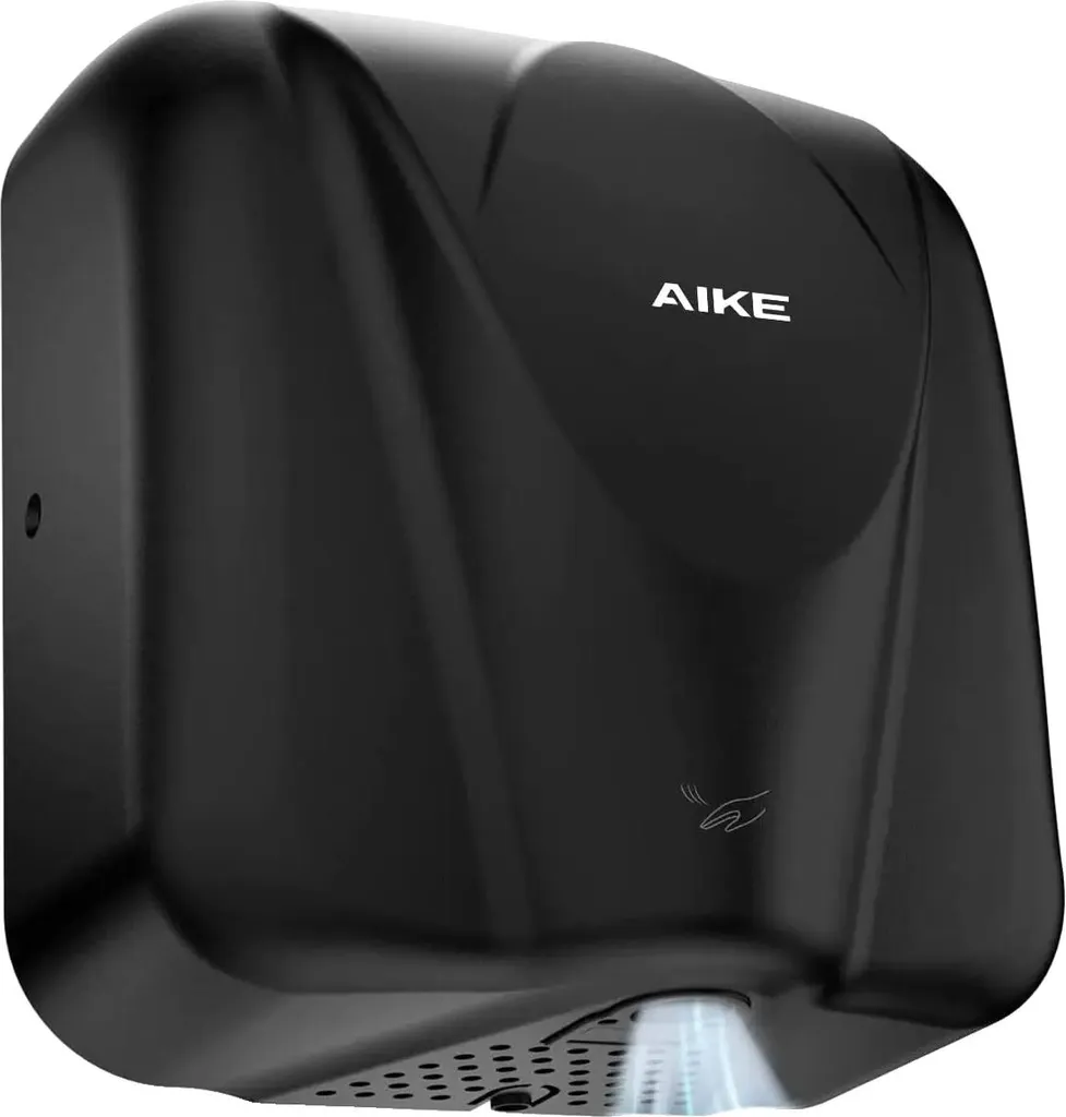 Sèche-mains automatique rapide fini les mains mouillées inox noir 220V