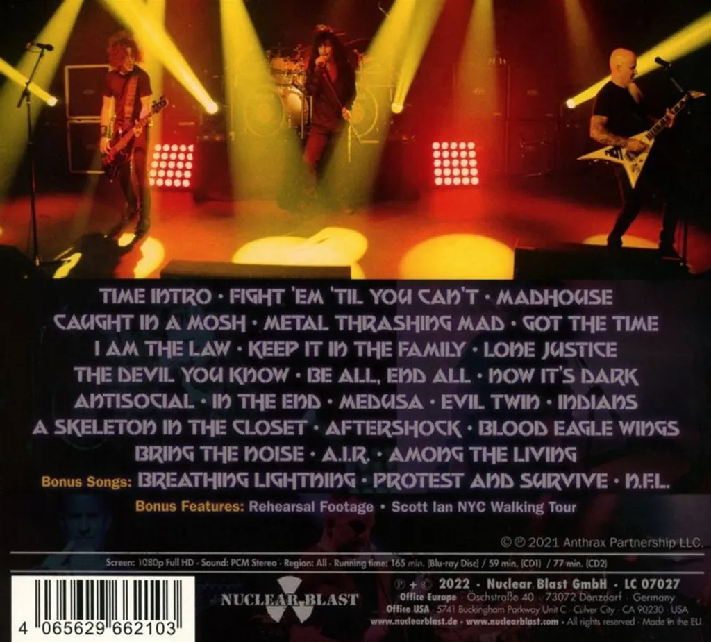 Anthrax XL CD Édition Limitée - Version Premium avec Son Remasterisé - 2