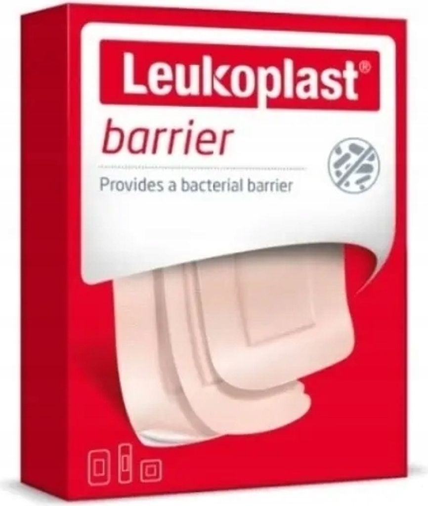 Leukoplast Wasserfeste Barrierepflaster, 20 Stück