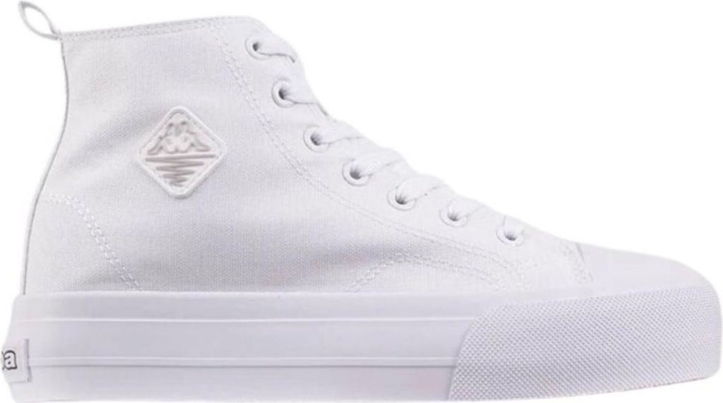 Kappa Damen Sneaker high in Weiß, Größe 40