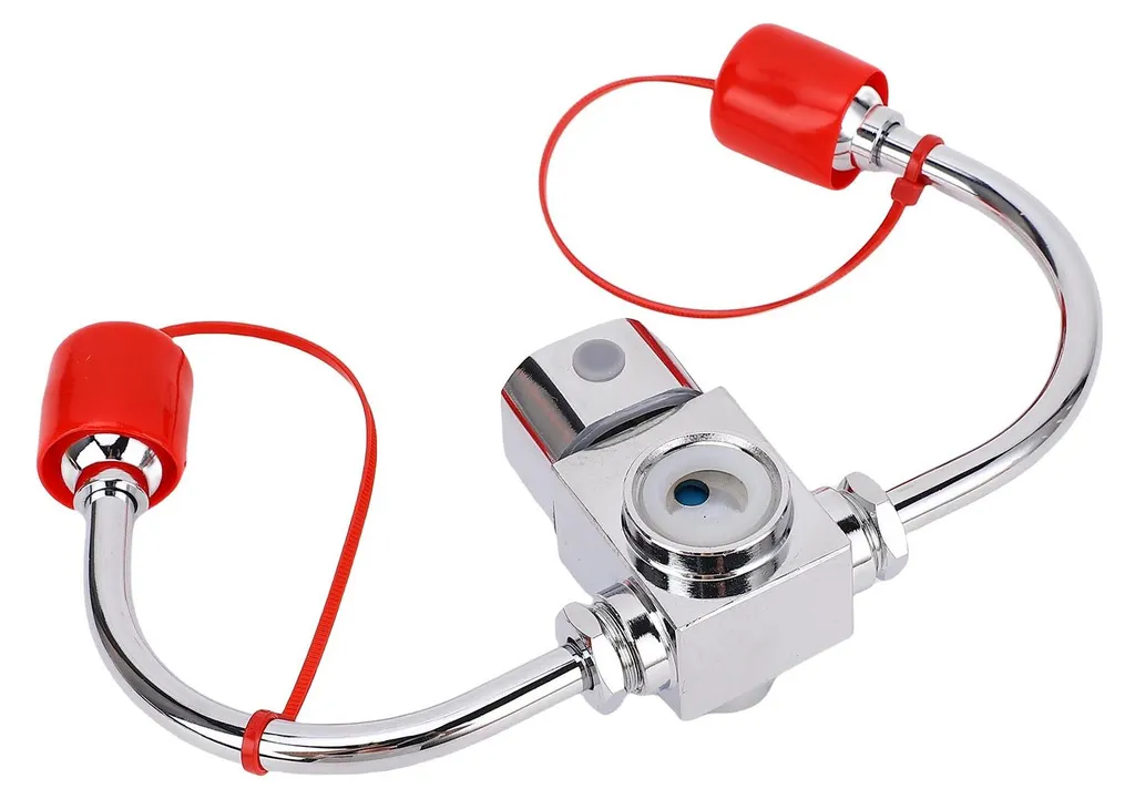 Kit lave-œil d'urgence pour robinet : solution de sécurité rapide - 8