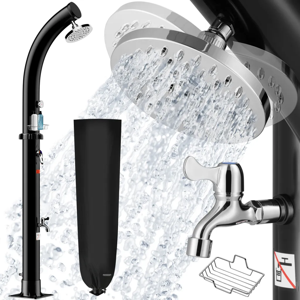 Doccia Solare Monzana Bow 20L: Il Must-Have per il tuo Campeggio