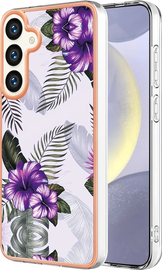 Cover Antiurto Samsung S24+ Viola | Protezione TPU Silicone Rinforzata