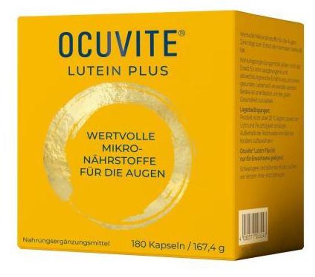 Ocuvite Lutein Plus Kapseln 180 St Produktbild 