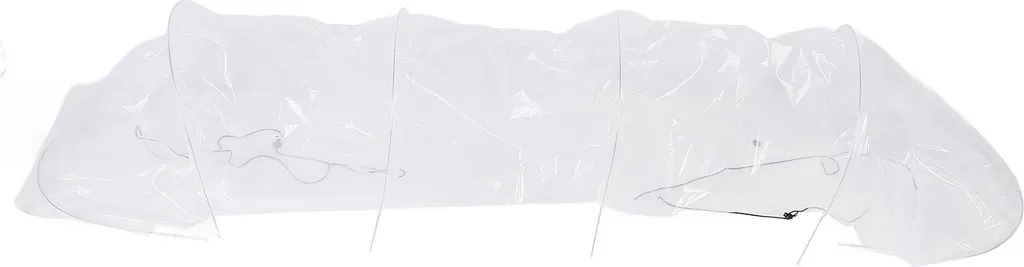 Serre Tunnel 3m en Acier - Filet d'Ombrage Rapide, Protection PE