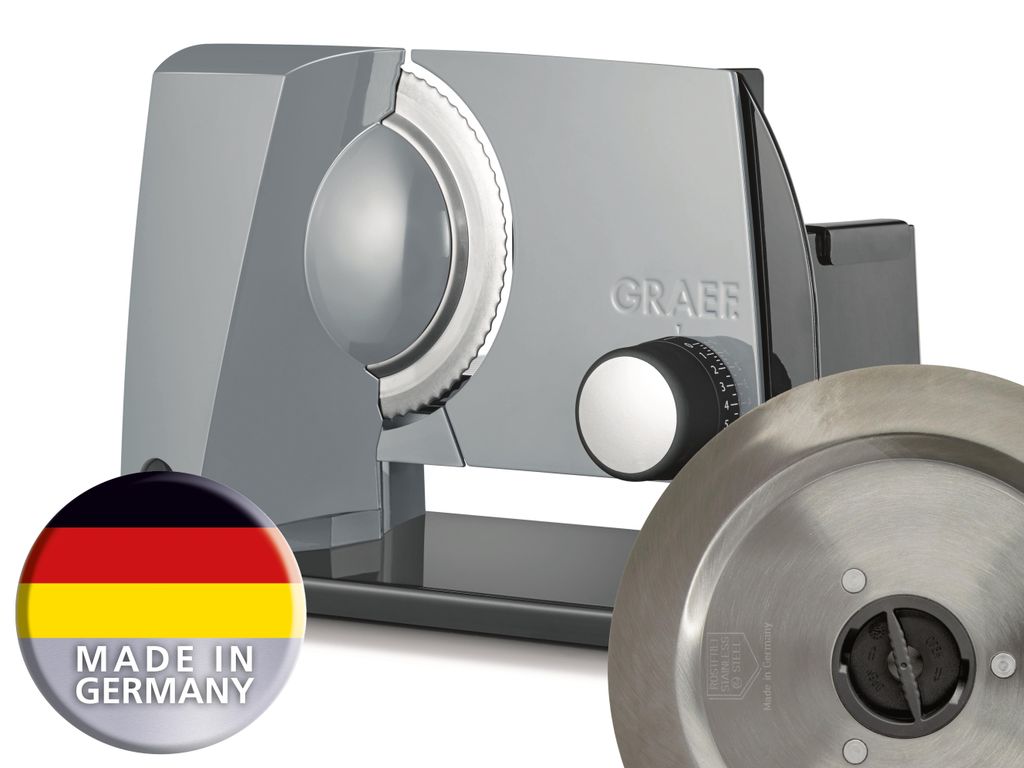 Krajalnica GRAEF z ostrzem metalowym falistym i gładkim Zdjęcie produktu 