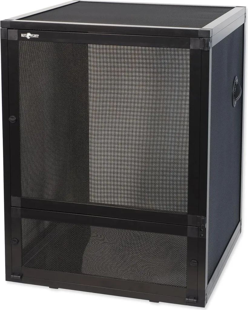 Repti Planet Terrarium filet 45x45x60cm avec ventilation maximale 360
