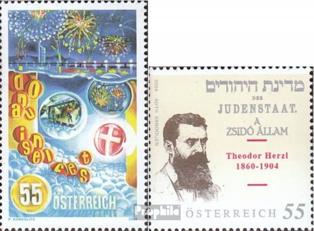 Briefmarken Österreich 2004 Mi 2488,2489 (kompl.Ausg.) gestempelt Donauinselfest