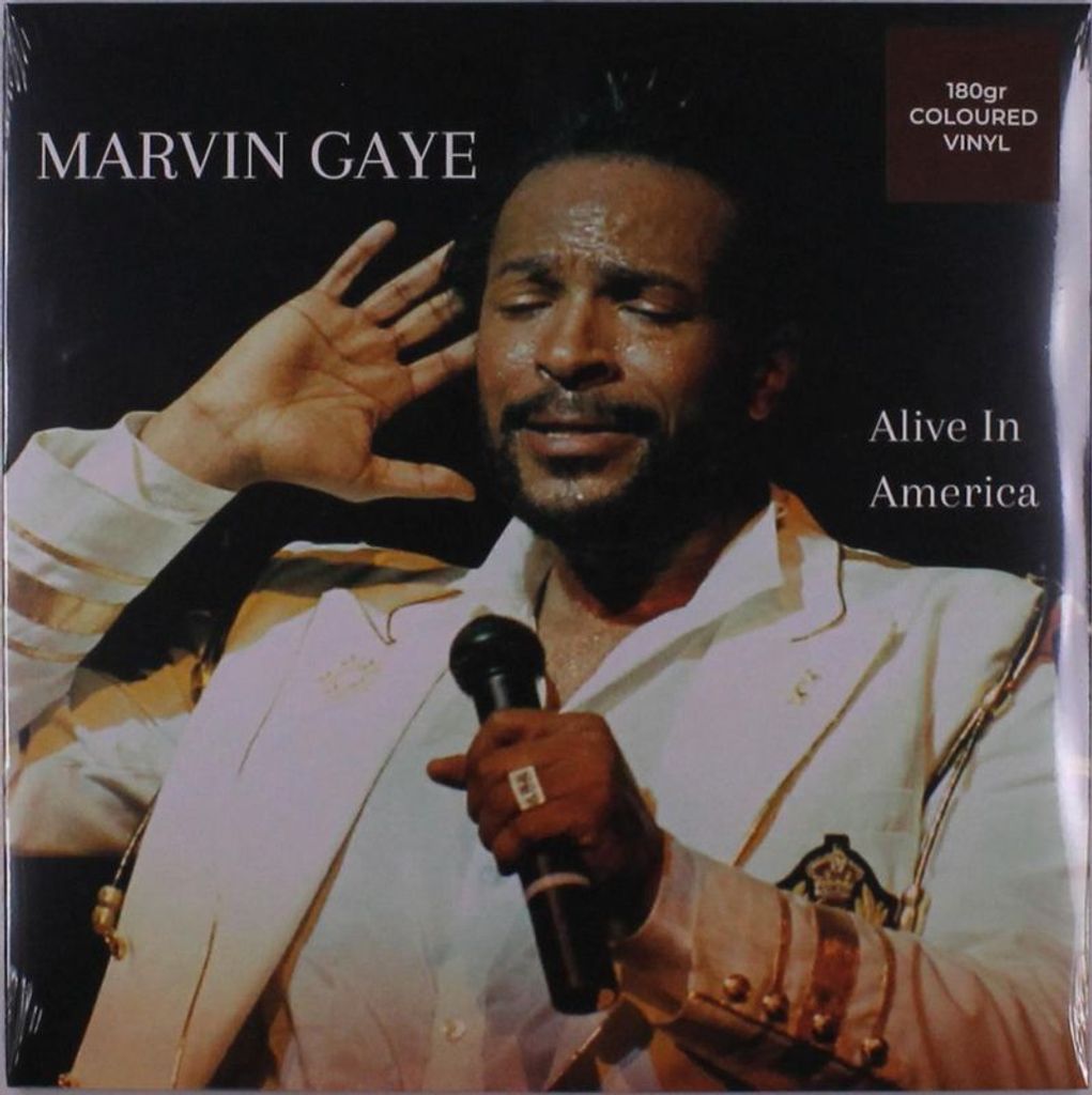 Marvin Gaye: Marvin Gaye: Alive In America (180g) (Gold Vinyl) - jpc Schallplatten - (LP / A)