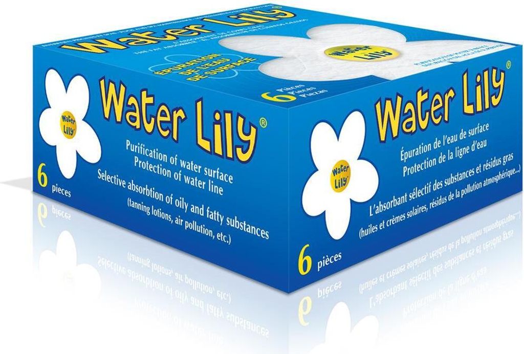 Toucan Water Lily Wasserreiniger für Pool und Spa (6 Stück) Produktbild 