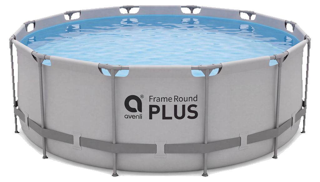 Avenli Frame Plus Pool 366x122 cm, Aufstellpool rund, ohne Produktbild 