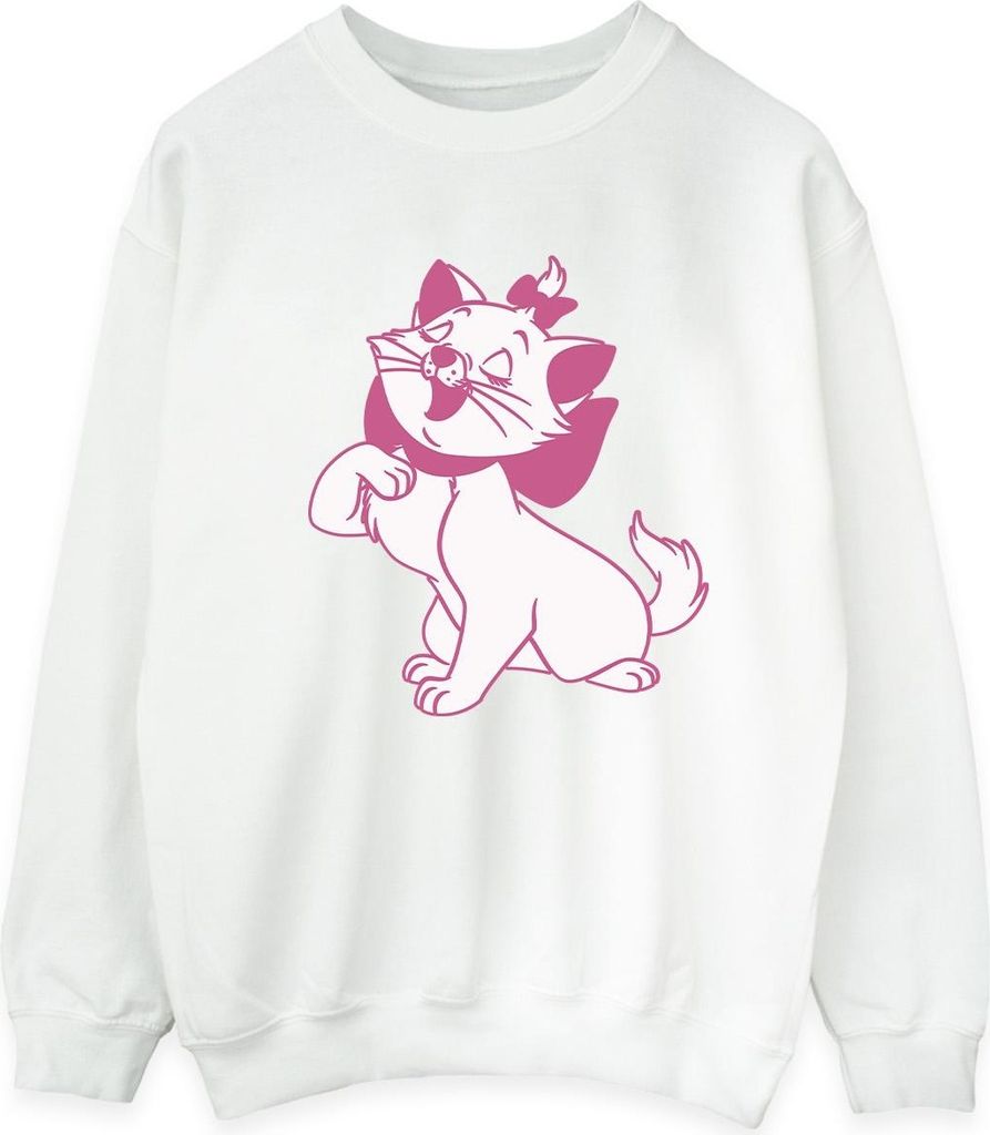 Disney - "The Aristocats" Sweatshirt für Herren BI9451 (XL) (Weiß)
