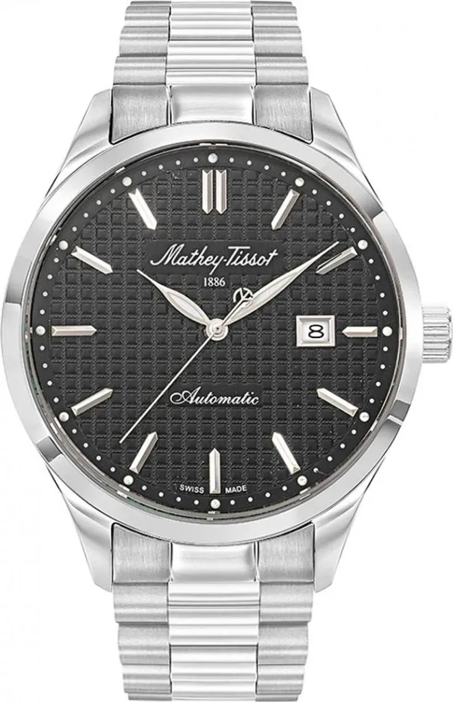 Montre MATHEY-TISSOT H411ATAN automatique classique en acier pour homme