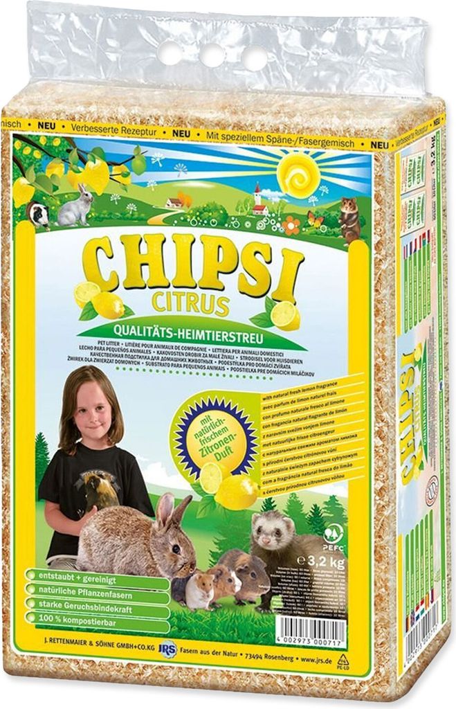 Chipsi 60L Citrus trucioli di legno Immagine del prodotto 