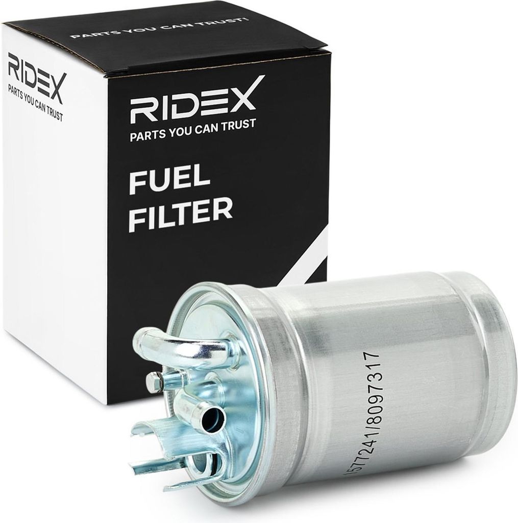 Kraftstofffilter RIDEX 9F0058 Dieselfilter für VW PASSAT Variant (3B6) Leitungsfilter Filtereinsatz
