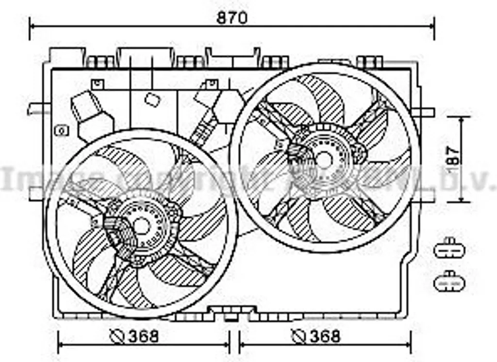 Ventilateur radiateur Ducato pour éviter la surchauffe moteur
