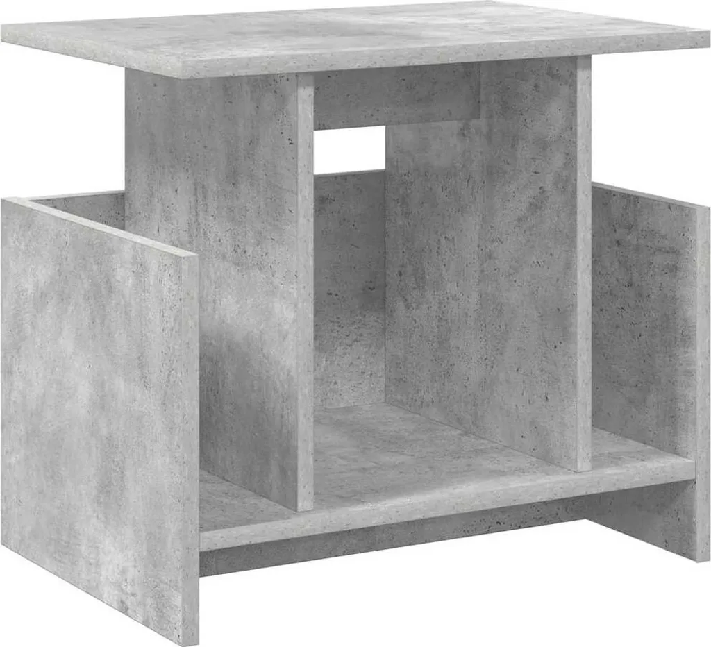 Support TV Compact Gris Béton pour Optimiser le Rangement du Petit Salon
