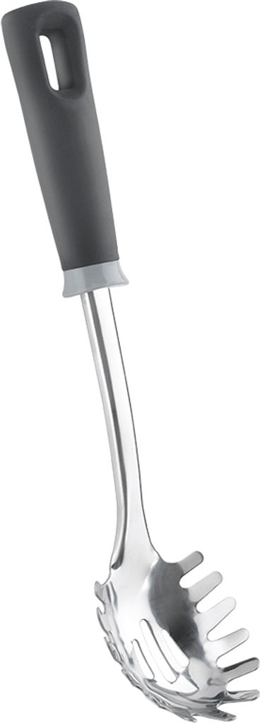 Metaltex 239020000 MAXIMO Spaghettilöffel INOX, 30 cm / Nudellöffel / Pastalöffel