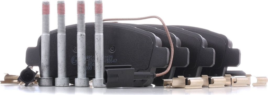 RIDEX Bremsbeläge Satz Hinten für OPEL Movano C Kastenwagen (U9) 402B1347