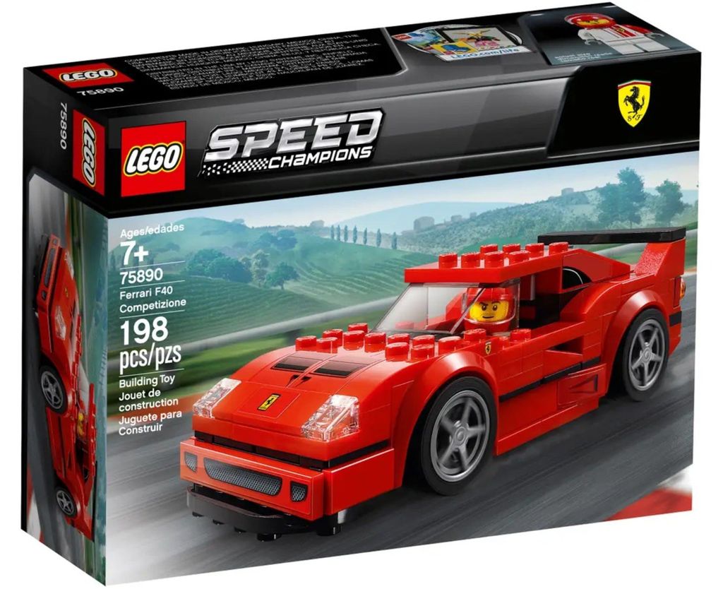 LEGO® Speed Champions 75890 Ferrari F40 Competizione Zdjęcie produktu 
