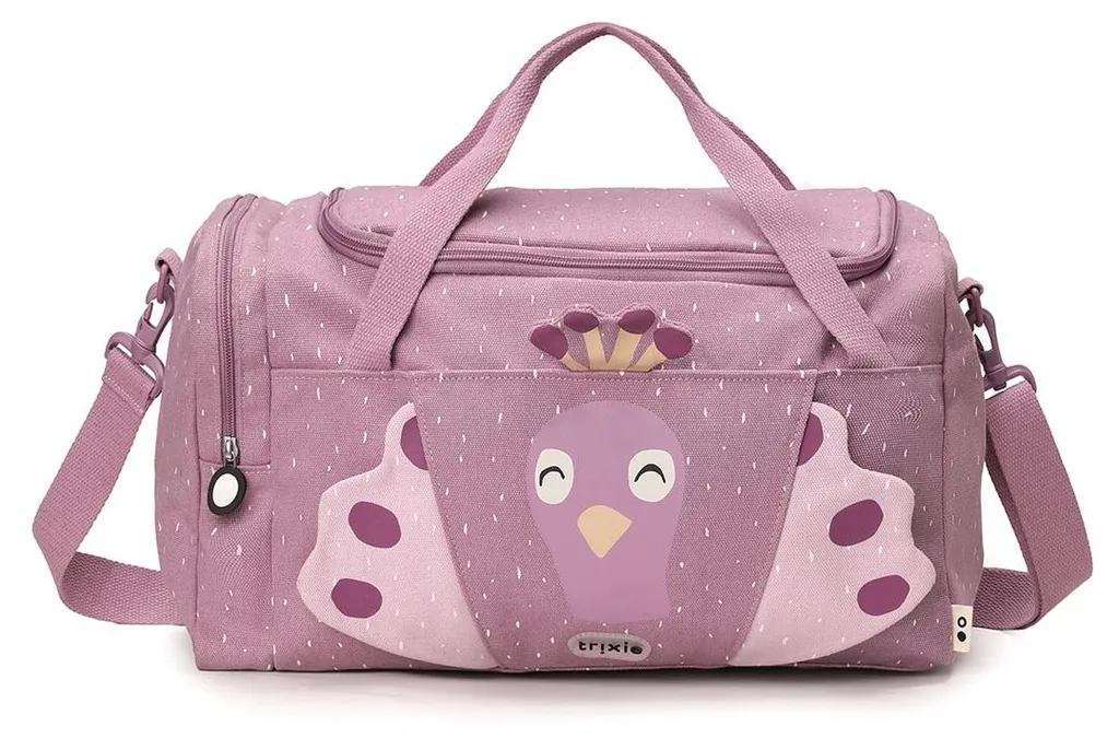 Sac de sport enfants Trixie Mrs. Peacock pour l'école et la gym
