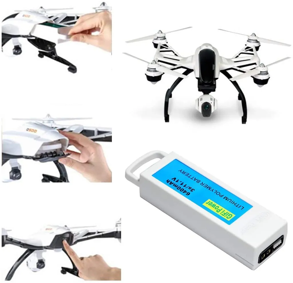 Batterie Rechargeable Haute Capacité 3S Lipo pour Quadricoptère Yuneec - 2