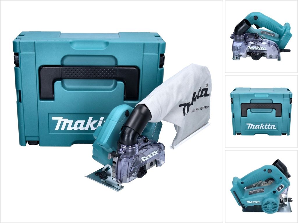 Makita DCC 500 ZJ Akku Diamantschneider 18 V 125 mm Brushless + Makpac - ohne Akku, ohne Ladegerät