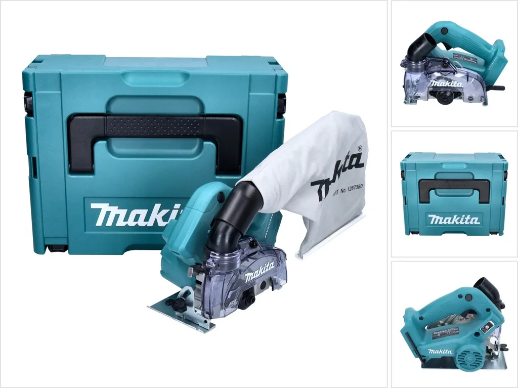 Scie circulaire diamant Makita DCC500ZJ 18V 125mm en coffret Makpac