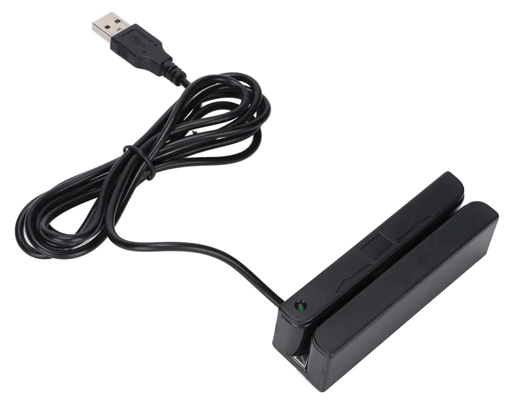 Lecteur de piste magnétique USB Plug-and-Play à lecture bidirectionnelle