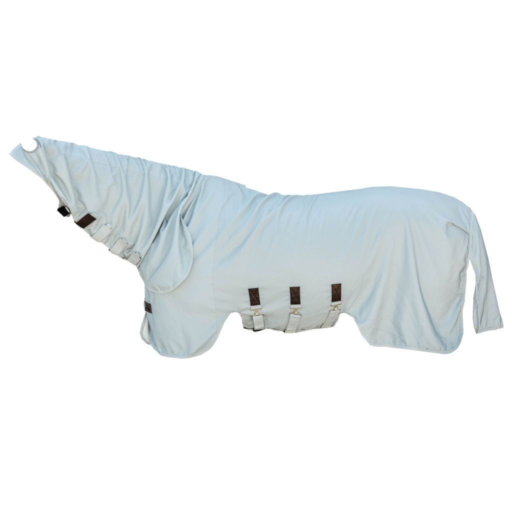 Kentucky Horsewear Ekzemerdecke mit Halsteil Fliegendecke Grau 140-6'3