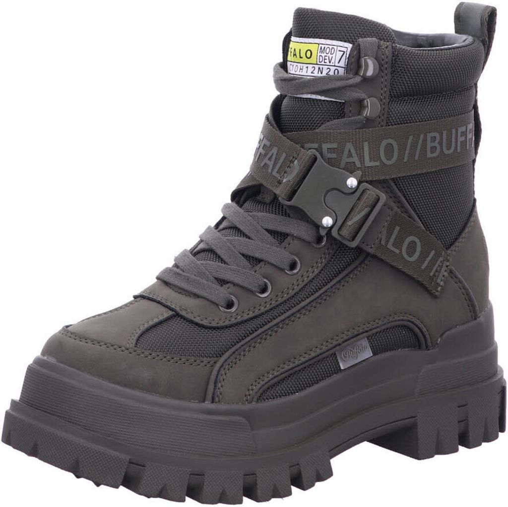 Buffalo Aspha COM1 In Khaki For Women – 6 UK - 39 EU - 8.5 Produktbild 