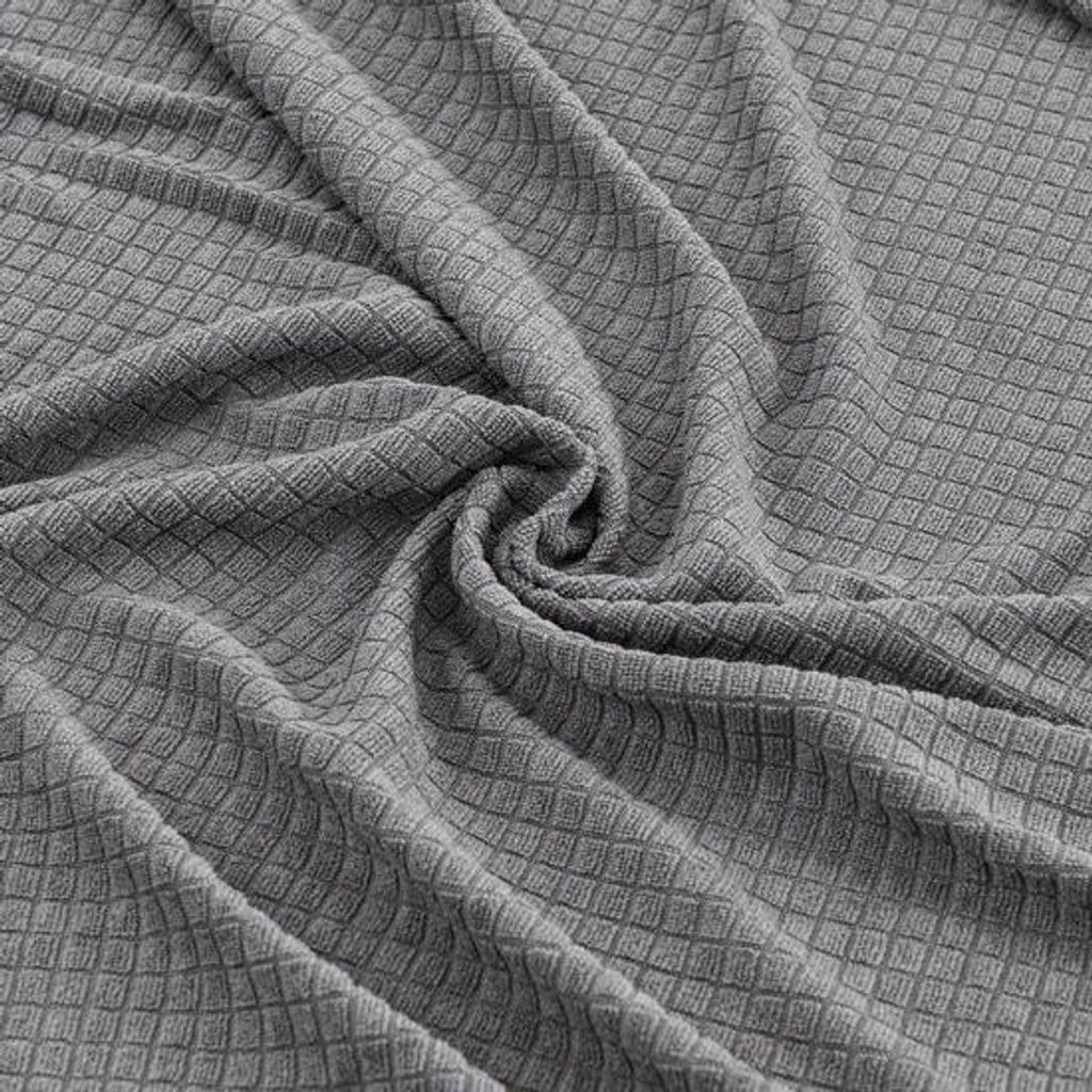 Wasserdichter Sofabezug, komplett abnehmbarer Stretch-Sofabezug, Polyester-Sofabezug, Vollstoff-Sofabezug, Dreisitzer-Sofa, 185–230 cm, Weinrot