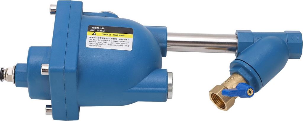 Automatischer Massenstrom-Pneumatik-Ablassventil für Luftkompressoren aus Aluminiumlegierung für Gastanks