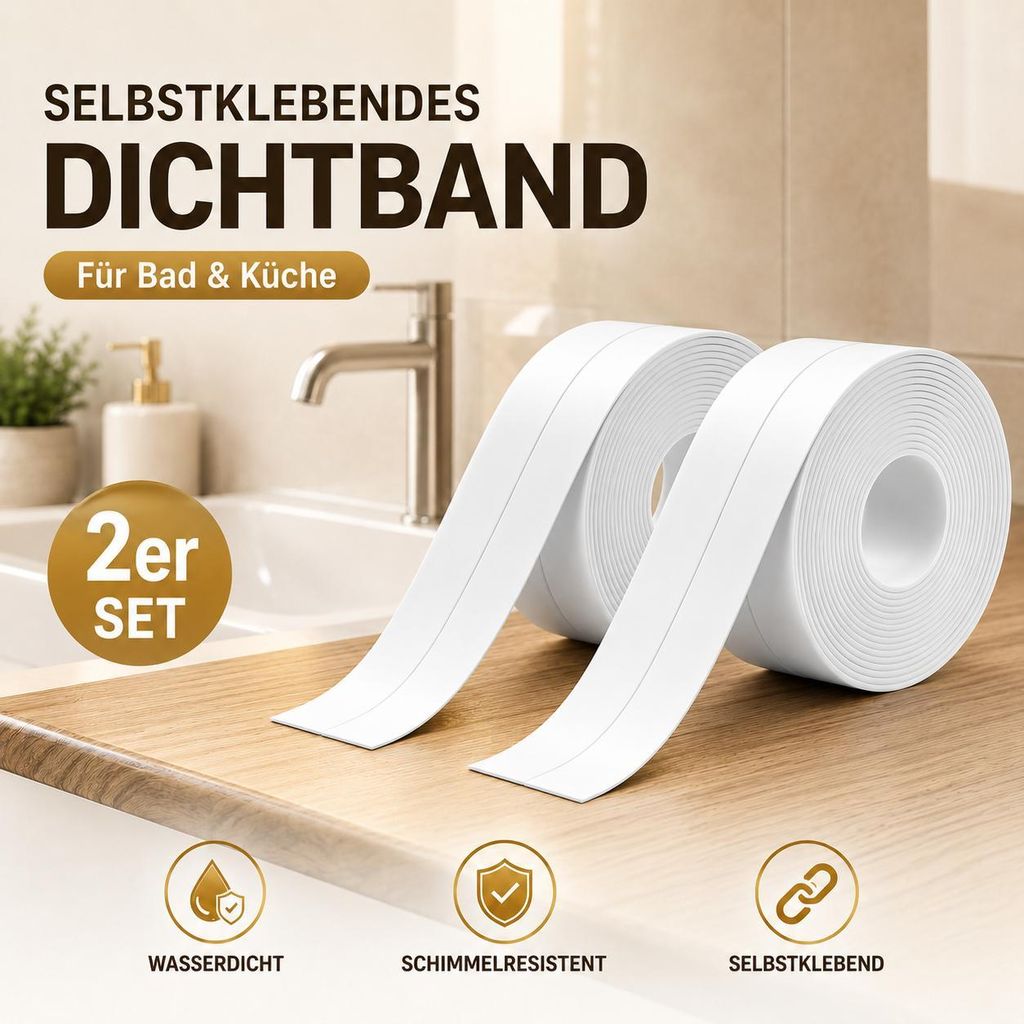 Selbstklebendes Dichtungsband aus PVC – Wasserdichtes Produktbild 