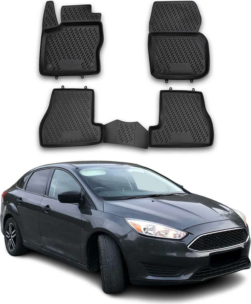 OMAC Tapis de sol pour Ford Focus mk3 2011-2018 sur mesure Image du produit 