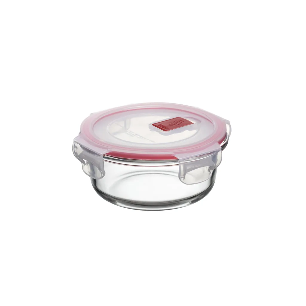 Boîte Hermétique en Verre Borosilicate 0,4L Rouge Tatay Cook & Eat