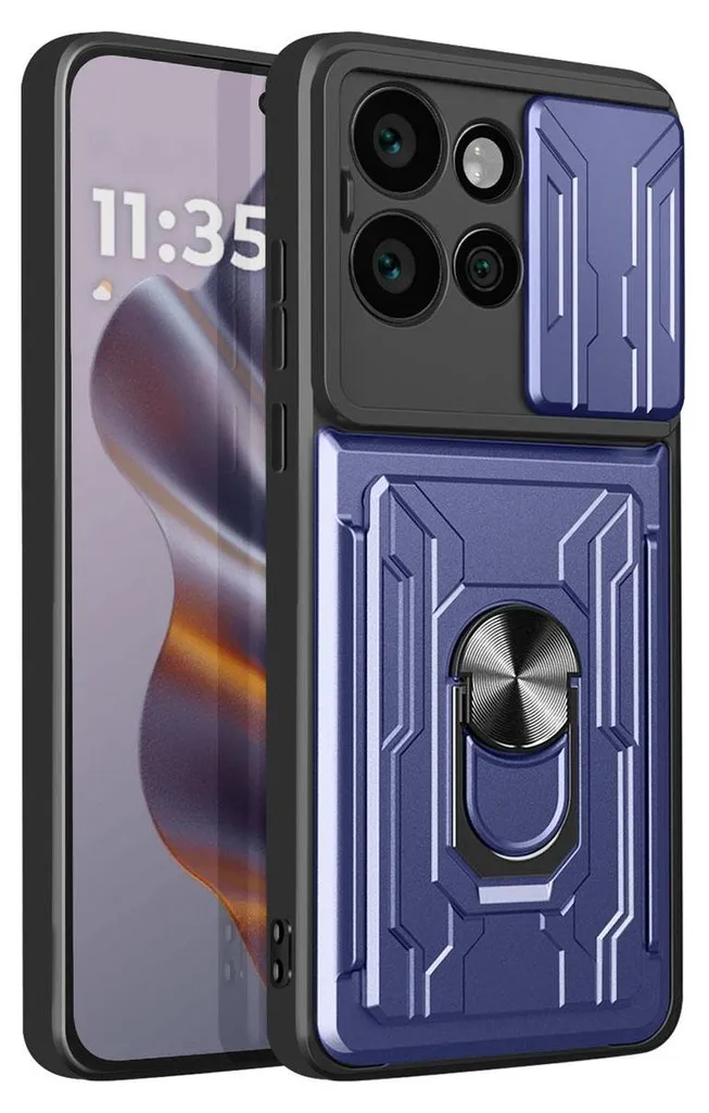 Miglior Cover Motorola Edge 50 Neo Avizar Blu Scuro Supporto Stand