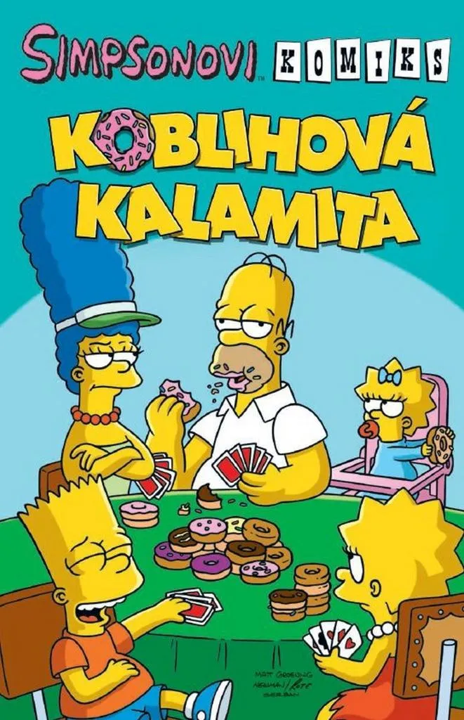 BD Les Simpson - Panique sur les Donuts par Matt Groening, Album VF