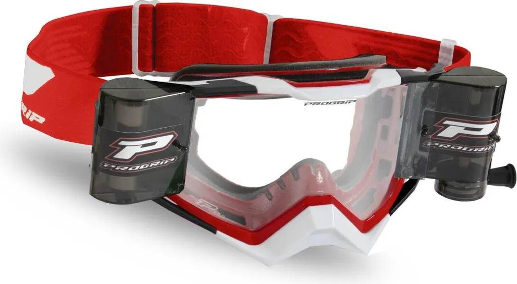 Masque RAPID 3309 Roll-Off Anti-Bouée Rouge et Noir avec Écran Large