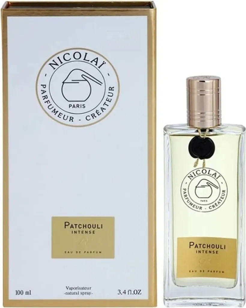 Patchouli Intense Nicolai 100ml - Parfum au Sillage Puissant et Noble