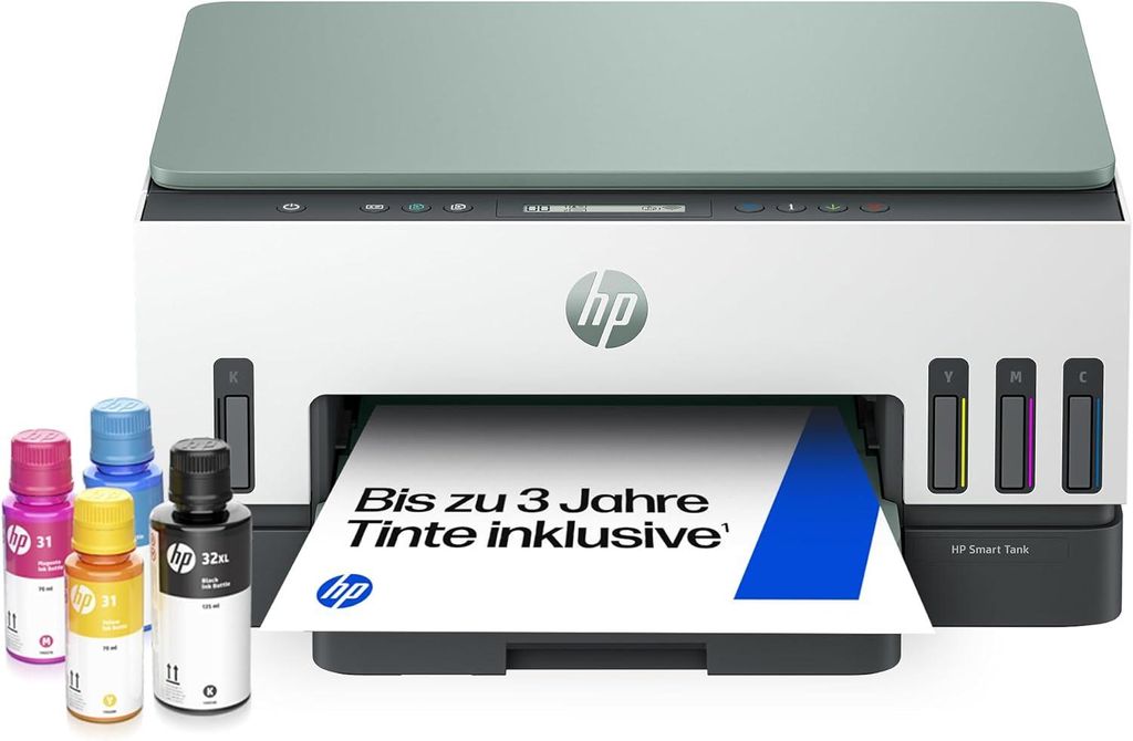 Drukarka HP Smart Tank, termiczna drukarka atramentowa, Zdjęcie produktu 
