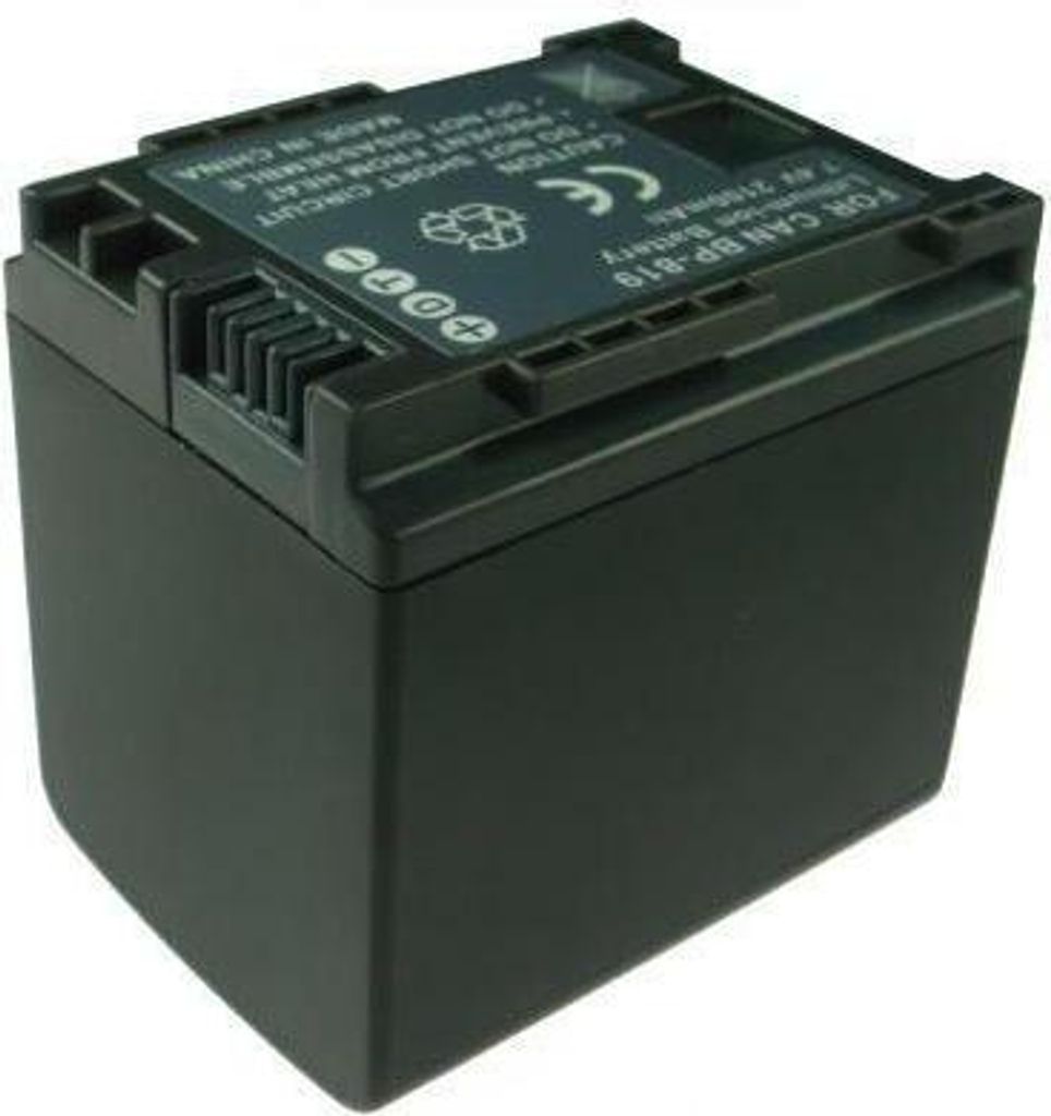 Batteria Agli Ioni Di Litio 2100mAh Per Canon BP-808 BP-809 BP-819 BP-827 - Sostitutiva Per Videocamere HF E HG