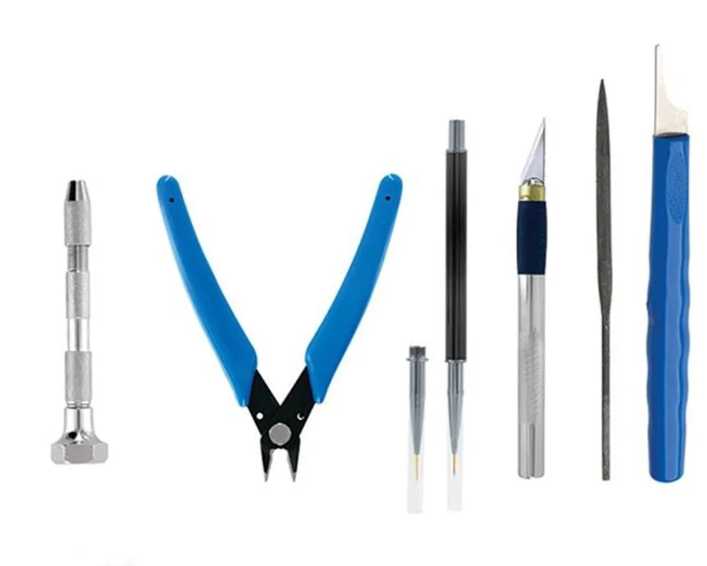 Set de modélisme Krick Essential en acier inoxydable haute précision