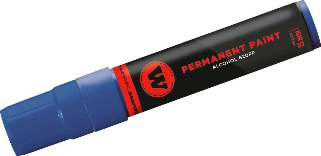 Marker 620PP nachfüllbar 15mm tulpenblau Packung mit 6 Stück