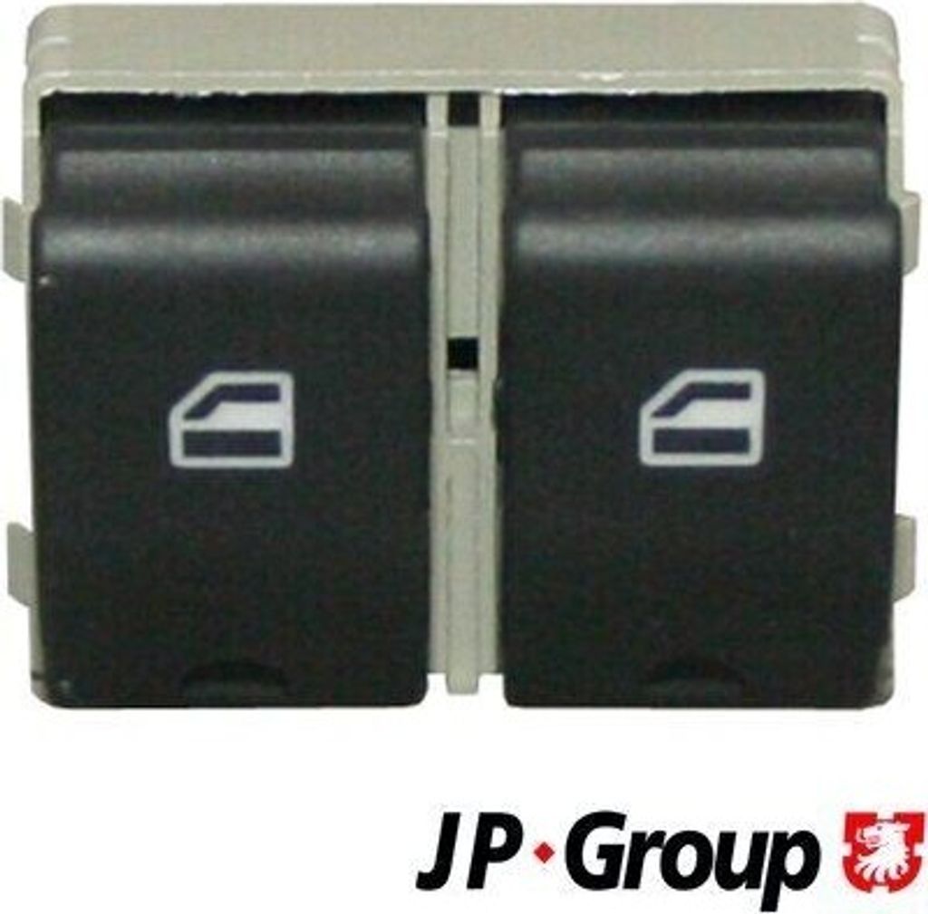 JP GROUP 1196701600 Fensterheberschalter für VW POLO (9N) Vorne Links Fensterheber Schalter