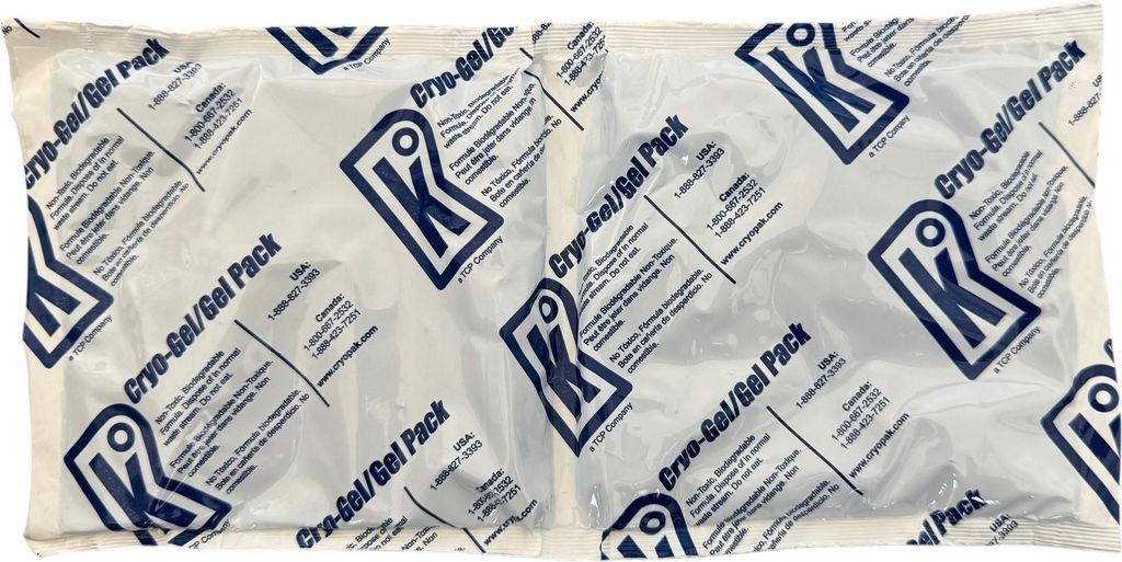 24x Kühlakkku Gel, Gel-Kühlpad, Kühlpack, Kühlgel 290gr., 27x13,5cm