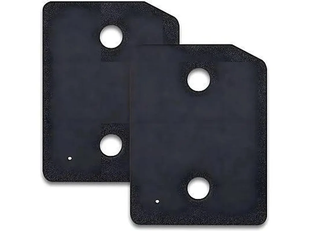 Filtre de remplacement double couche 207x155x30mm pour filtre de socle