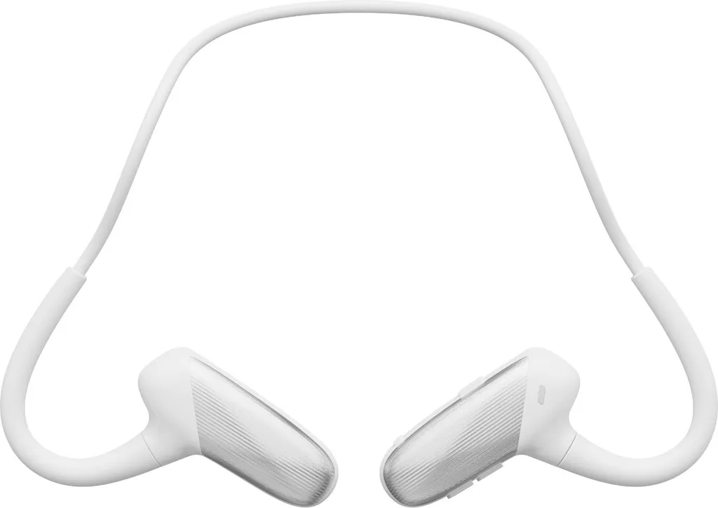 Cuffie Open Ear INF Bianco: Auricolari Wireless per Allenamento e Tempo Libero