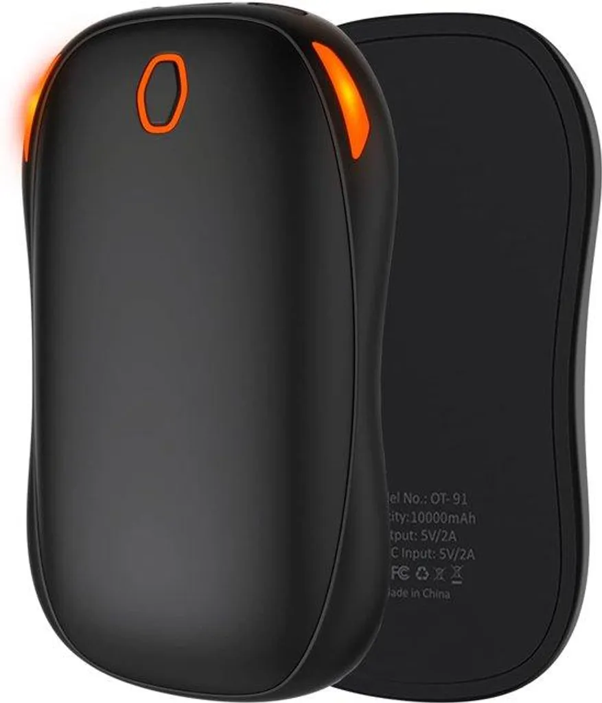 Chauffe-mains USB 5000mAh portable avec chauffe rapide 3 modes de réglage
